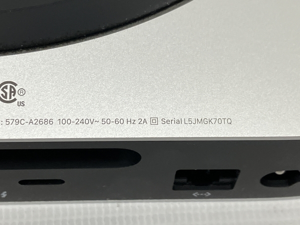 Apple Mac mini M2 2023 16GB SSD 512GB Ventura デスクトップパソコン PC 中古 M8417312_画像4