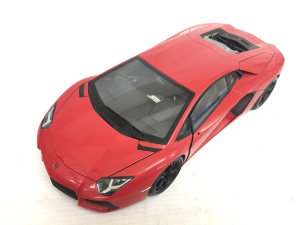 Autoart Lamborghini Aventador LP700-4 1/18 ミニカー ランボルギーニ 箱あり オートアート ジャンク G8346591_画像1