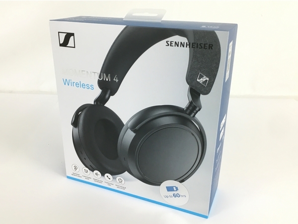 SENNHEISER M4AEBT MOMENTUM 4 Wireless ワイヤレスヘッドホン 中古 Y8454891_画像3