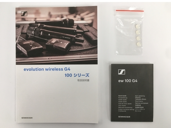 SENNHEISER EW 100G4-935-S-JB ワイヤレスマイクセット 未使用 Y8454497_画像3