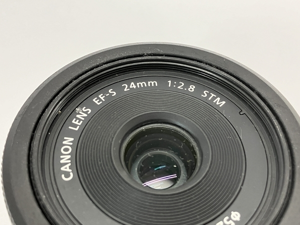 Canon LENS EF-S 24mm F2.8 STM カメラ 単焦点 広角 レンズ 中古 W8455438_画像5