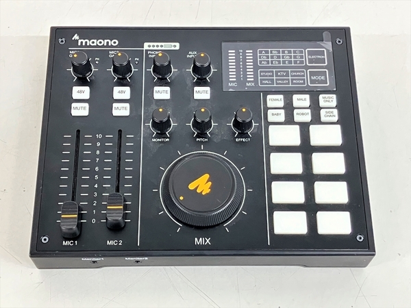 MAONOCASTER AU-AM100 マオノー ポータブルオーディオミキサー 音響機材 中古 K8318366_画像3