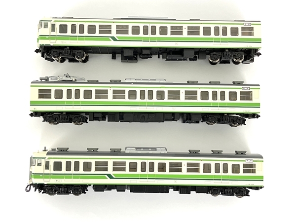 TOMIX HO-037 JR 115 1000系近郊電車 新潟色 緑 セット 鉄道模型 HOゲージ 中古 Y8448207_画像7