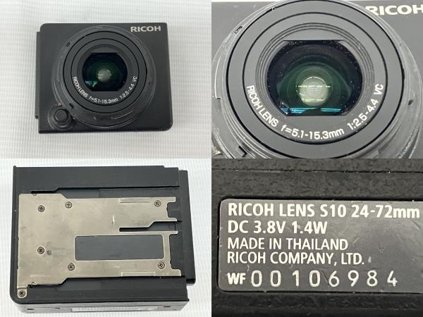 RICOH LENS S10 24-72mm RICOH DW-6 HA-3 レンズ セット リコー GXR カメラ ジャンク C8451052_画像2