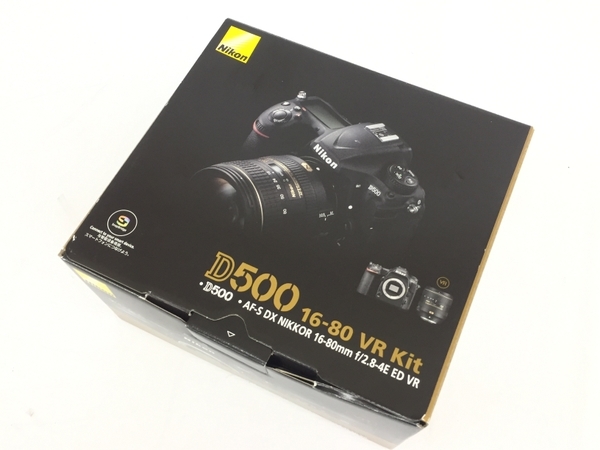 Nikon D500 AF-S NIKKOR 16-80mm 1:2.8-4E ED デジタル一眼レフ カメラ キット 中古 美品 G8414786_画像2