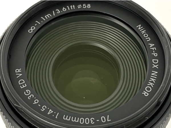 Nikon AF-P DX NIKKOR 70-300mm f4.5-6.3G ED VR レンズ Fマウント 元箱付き ニコン カメラ 中古 Y8452464_画像7