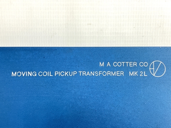 M A COTTER CO MK 2L MOVING COIL PICKUP TRANSFORMER MC昇圧トランス 音響機器 ジャンク N8466168_画像6