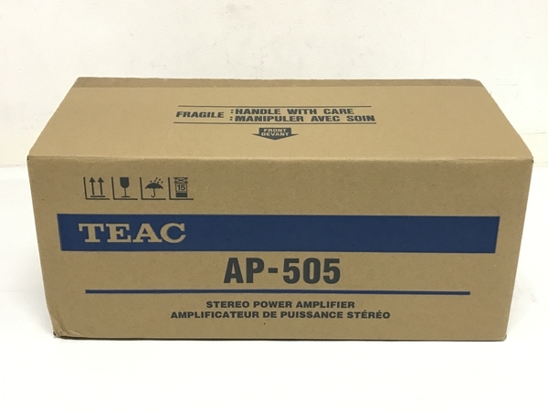 TEAC AP-505 ステレオ パワーアンプ 2020年製 中古 良好 F8446818_画像2