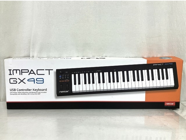 nektar IMPACT GX49 DAW連携MIDIキーボードコントローラー 49鍵盤 キーボード 楽器 中古 T8419782_画像2