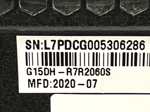 ASUS ROG Strix G15DH AMD Ryzen 7 3700X 16GB SSD1TB HDD1TB RTX 2060 SUPER Win11 デスクトップパソコン 中古 M8339540_画像7