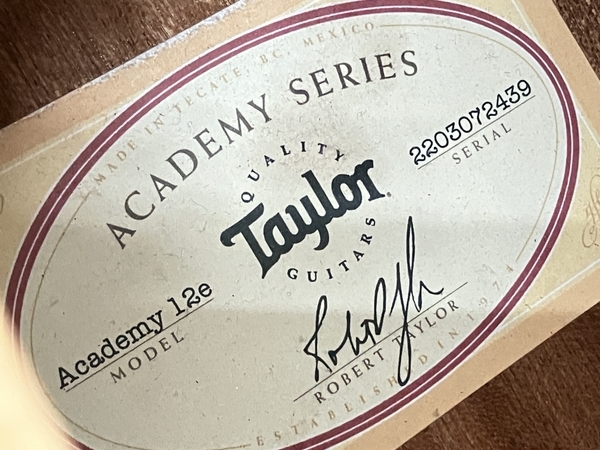 Taylor Academy 12e ACADEMY SERIES エレアコ アコギ アコースティック エレキ ギター 中古 W8433728_画像9