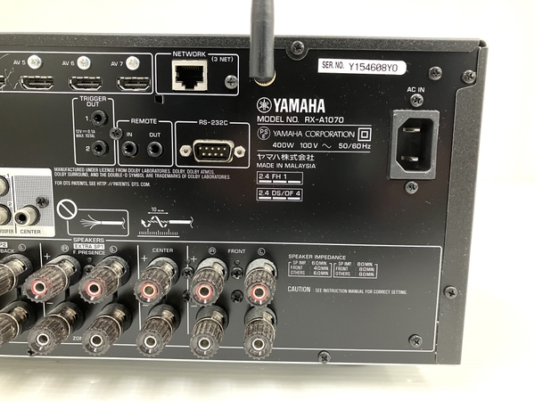 YAMAHA RX-A1070 AVレシーバー 音響機材 ヤマハ 中古 O8395605_画像7