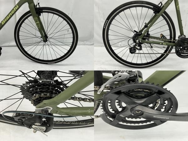 Bianchi ROMA4 クロスバイク 2018年モデル マットミリタリー Bianchi ROMA4 クロスバイク 2018年モデル マットミリタリー