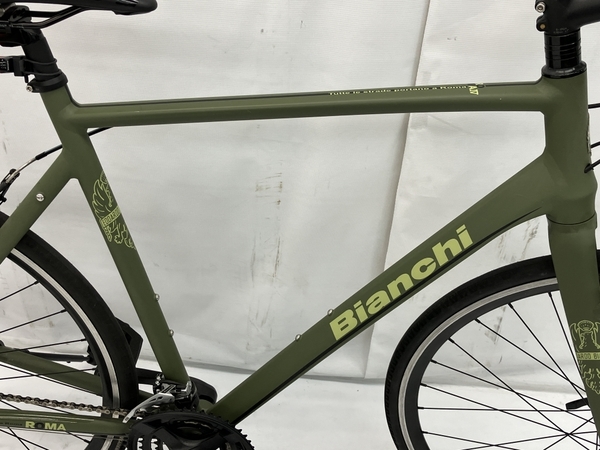 Bianchi ROMA4 クロスバイク 2018年モデル マットミリタリー Bianchi ROMA4 クロスバイク 2018年モデル マットミリタリー