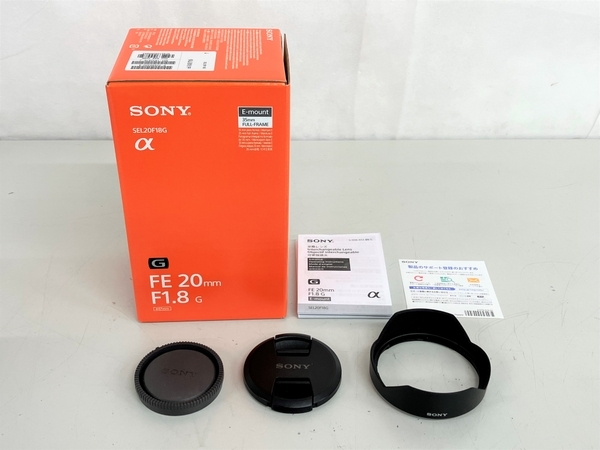 SONY SEL20F18G FE 20mm F1.8 G 単焦点 レンズ Eマウント カメラ 周辺機器 中古 良好 K8472193_画像2