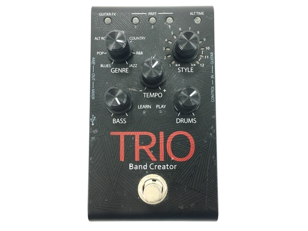 TRIO TRIO-V-01 ギター エフェクター DigiTech デジテック バンドクリエイター 説明書付 中古 Y8465665_画像5