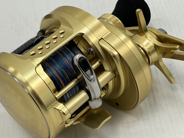 SHIMANO オシア CQ 201PG OCEA CONQUEST シマノ オシア ベイトリール 左 巻き ハンドル 釣具 未使用 C8366352_画像5