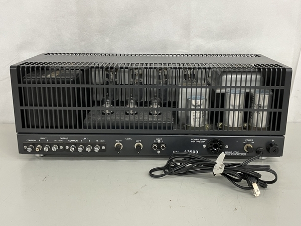 LUXMAN LUXKIT ラックスマン ラックスキット A3500 真空管 管球式ステレオパワーアンプ 音響機材 ジャンク K8463124_画像7