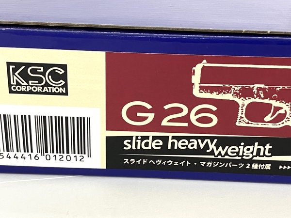 KSC G26 グロック26 スライドヘヴィウェイト ガスガン ガスブローバック エアガン 中古 Y8469507_画像3