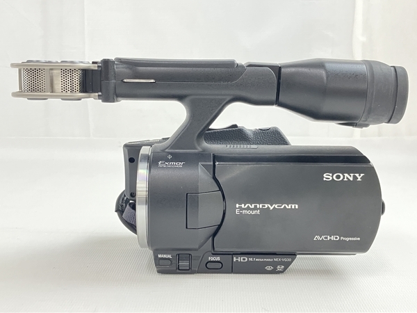 SONY NEX-VG30 デジタルビデオカメラ ボディのみ 2017年製 良好 中古 N8476087_画像4