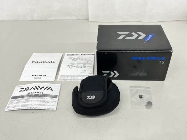 DAIWA ダイワ SALTIGA ソルティガ15 5.1:1 ギヤ ベイトリール ダイワ 釣り具 中古 美品 K8433420_画像2