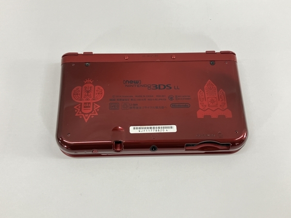 任天堂 Newニンテンドー3DS LL RED-001 モンスターハンタークロス モデル ソフト付き ゲーム 中古 W8476681_画像8