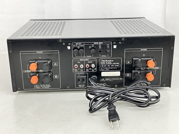 Technics SE-M100 デジタルストレートアンプ 音響機材 テクニクス ジャンク K8438063_画像5