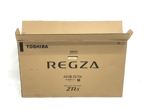 TOSHIBA REGZA 43Z670L 43インチ 4K 液晶テレビ 2023年製 東芝 TOSHIBA REGZA 43Z670L 43インチ 4K 液晶テレビ 2023年製 東芝