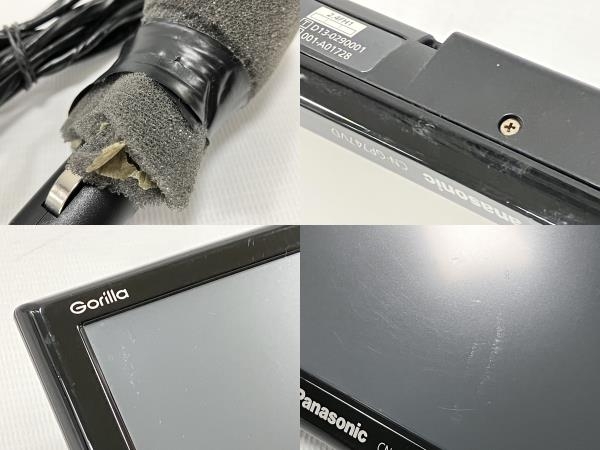 Panasonic GORILLA CN-GP737VD 2013年式 カーナビ ポータブル ナビゲーション パナソニック ナビ 中古 H8384758_画像3