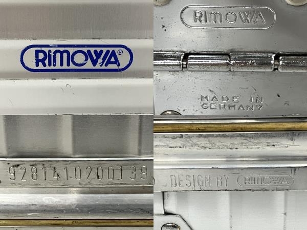 RIMOWA 92814 トパーズ アタッシュケース スーツケース リモワ 中古 S8479777_画像6