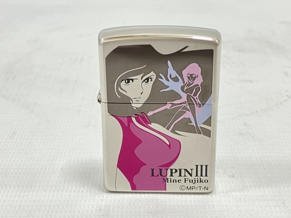 ZIPPO ルパン三世 The Reflection 峰不二子 オイルライター ジッポー ジャンク H8462946_画像2