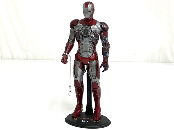 ホットトイズ アイアンマン2 マーク5 フィギュア Hot Toys Iron Man 2 MARK V MMS 145 ジャンク O7992929_画像1