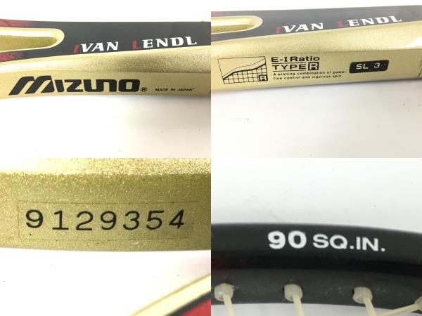 MIZUNO IVAN LENDL SL 3 テニスラケット 中古 Y8405099_画像2