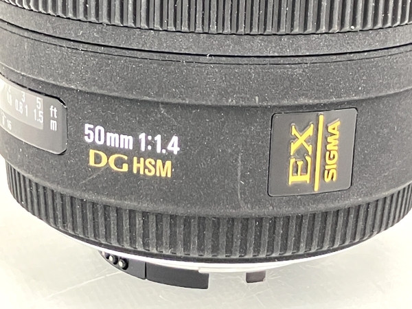 SIGMA 50mm F1.4 EX DG HSM ニコン用 一眼レフ レンズ カメラ周辺機器 中古 T8447447_画像8
