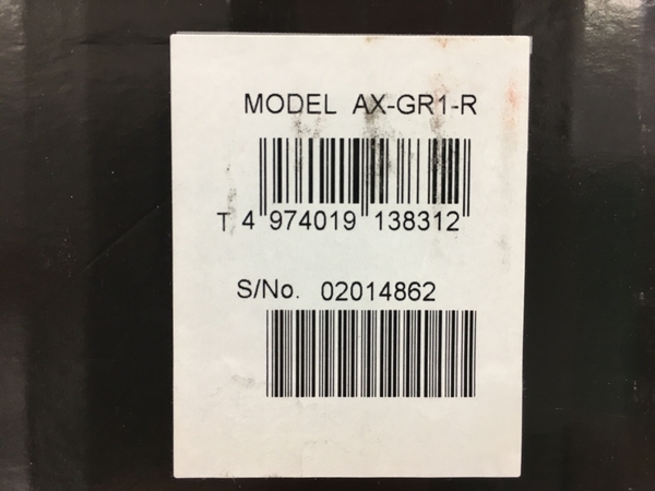 SHARP AX-GR1-R ヘルシオ グリエ トースター ウォーターオーブン専用機 家電 レッド 開封済 未使用 T8479969_画像5
