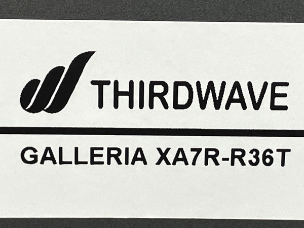 Thirdwave GALLERIA XA7R-R36T Ryzen 7 5700X 32GB HDD2TB SSD1TB RTX 3060 Ti Win11 デスクトップパソコン 中古 M8428353_画像9