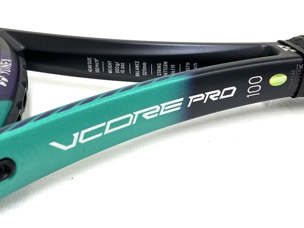 YONEX VCORE PRO100 2021年モデル #2 16/19 フレームのみ 純正ソフトラケットケース付き テニスラケット 硬式 中古 良好 T8475395_画像3