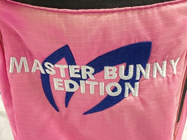 MASTER BUNNY EDITION スタンド式キャディ バッグ ピンク系 マスターバニーエディション ゴルフ 中古 H8281557_画像6