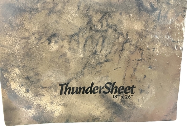 SABIAN セイビアン Thunder Sheet 18”×26” サンダーシート ゴング 銅鑼 中古 B8468098_画像3