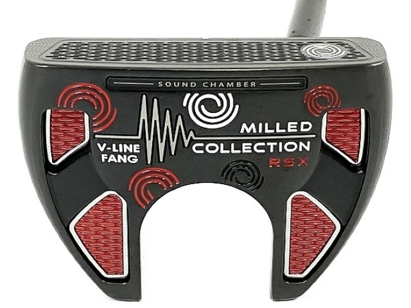 オデッセイ ODYSSEY MILLED COLLECTION RSX PUTTER V-LINE FANG ミルドコレクション アールエスエックス パター 中古 T8367167_画像1