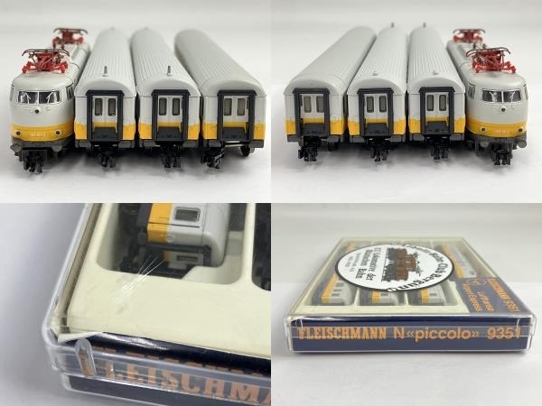 Fleischmann 9351 ドイツ連邦鉄道 DB ルフトハンザ エアポート エクスプレス 4両 Nゲージ 中古 良好 N8488084_画像8