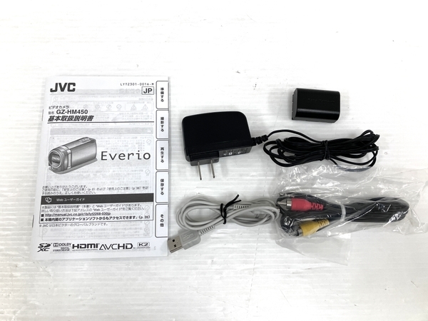 JVC Everio GZ-HM450 ビデオカメラ 中古 O8482434_画像3