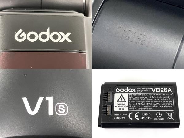 Godox V1s ストロボ ソニー 用 ゴドックス 元箱 日本語説明書付 カメラ周辺機器 中古 良好 Y8470351_画像4
