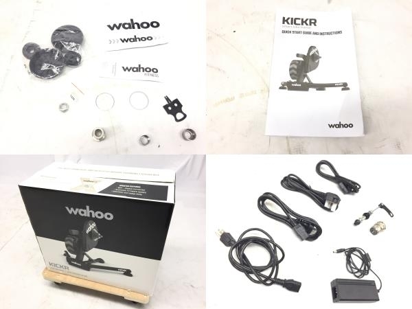 wahoo KICKR WF145 ver.6.0 サイクルトレーナー インドアサイクル 室内 サイクリング キッカー ワフー 中古 G8480478_画像9