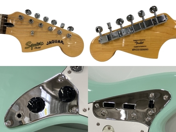 Squier by Fender スクワイヤー Vintage Modified Jaguar ジャガー Surf Green エレキギター 中古 B8449501_画像7