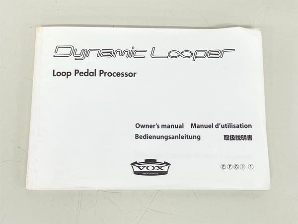 VOX Dynamic Looper ループプロセッサー エフェクター 音響機器 中古K8479854_画像2