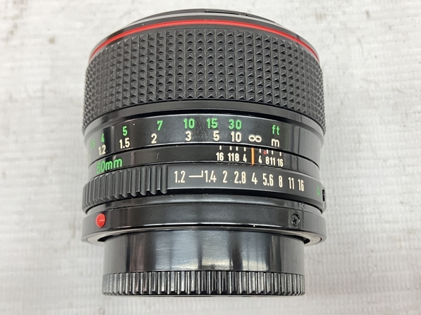 Canon Lens FD 50mm 1:1.2 単焦点 カメラ レンズ キヤノン ジャンク C8484521_画像5