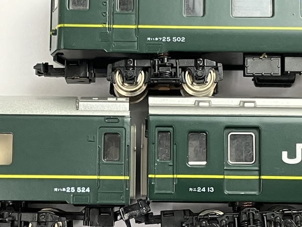 TOMIX 24系25形 特急寝台客車 トワイライトエクスプレス 3両 Nゲージ 鉄道模型 ジャンク N8500140_画像10