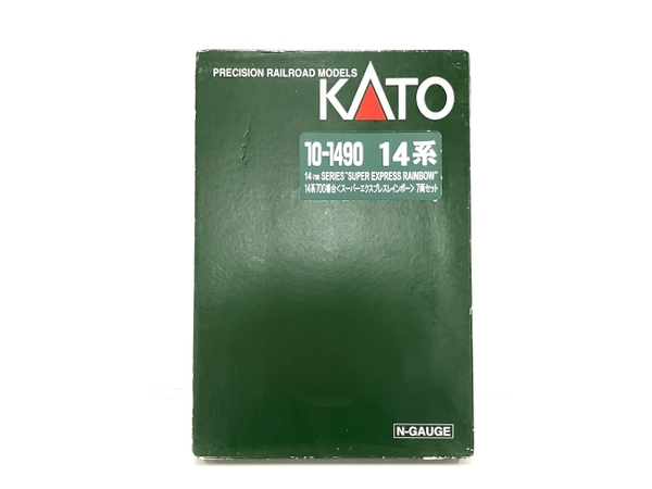 KATO 10-1490 14系 スーパーエクスプレスレインボー 7両セット 鉄道模型 趣味 コレクション 中古 B8500949_画像1