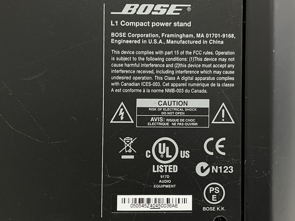 BOSE L1 Compact power stand ライヴサウンドシステム コラムスピーカー 音響機材 中古 T8500631_画像5